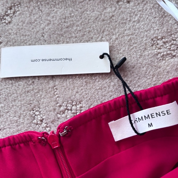 Red Strapless high slit maxi dress - Picture 9 of 9